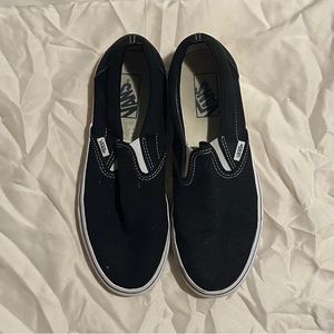 Black Slip-On Vans